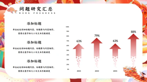 新年龙行天下之龙年述职通用PPT模板