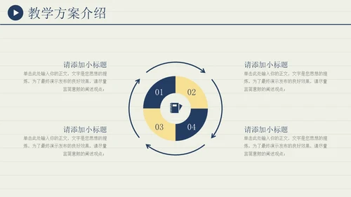 蓝色教学通用学校汇报演讲教师说课PPT