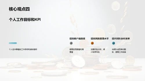 商务风财务金融总结汇报PPT模板