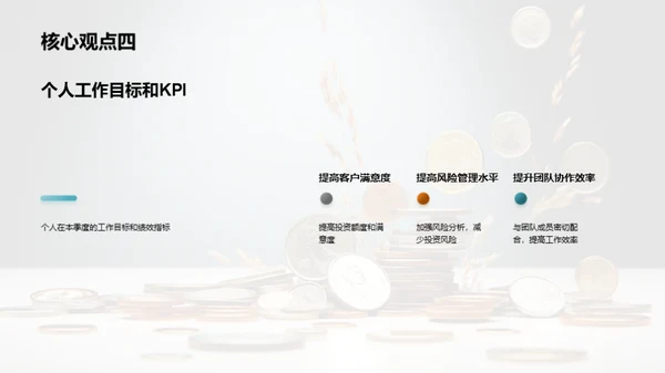 商务风财务金融总结汇报PPT模板