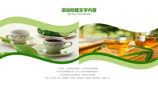 茶具茶叶绿茶白茶红茶黑茶茶文化茶厂PPT