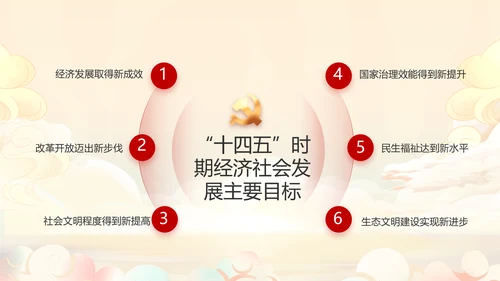 奋斗百年路启航新征程PPT动态模板