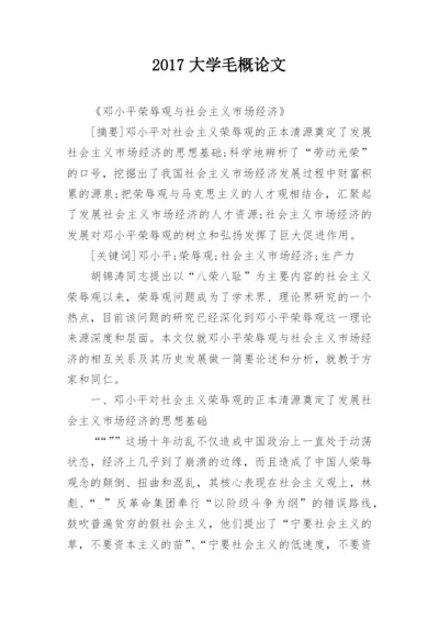 2024大学毛概论文.docx