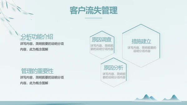 绿色中国风茶文化工作报告动态PPT