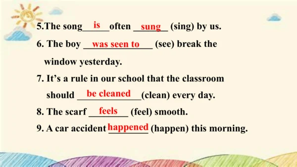 Module 6 Eating together Unit 3 Language in use 课件