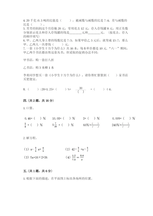 小学毕业班数学检测题精品【夺分金卷】.docx