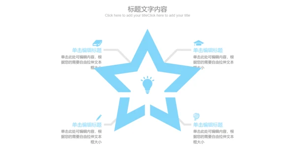 蓝色极简时尚医疗行业ppt动态模板