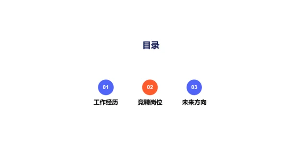 扁平插画风个人简历PPT案例