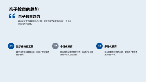 亲子教育实践PPT模板