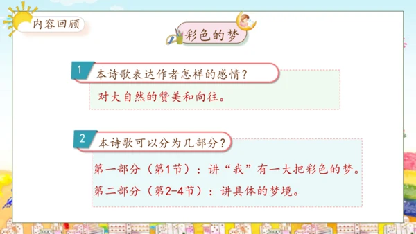 【核心素养】部编版语文二年级下册-8. 彩色的梦 第2课时（课件）