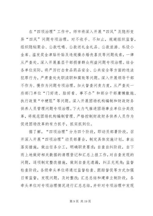 四项治理自查报告.docx