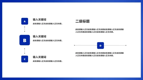 蓝色画册风商业融资项目计划书方案PPT模板
