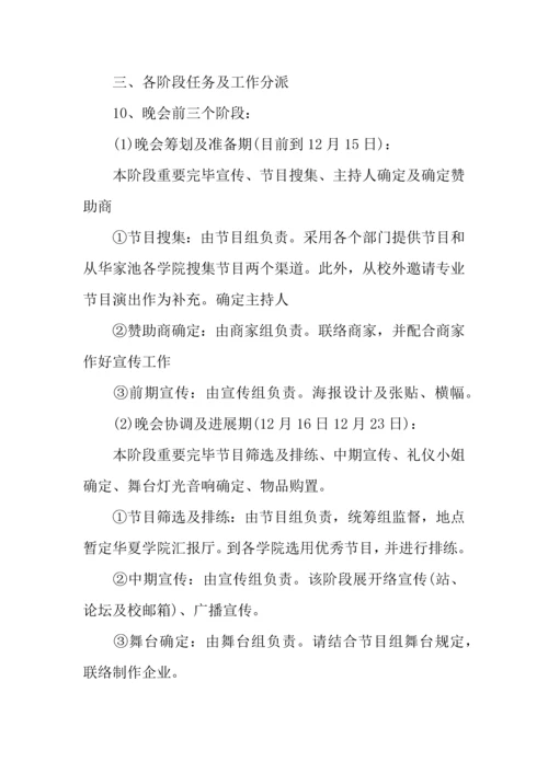 年大学外联部元旦晚会策划书.docx