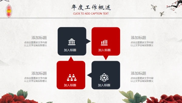 复古中国风水墨工作汇报通用PPT模板