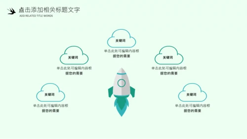 清明节气清新绿色清明节踏青PPT模板