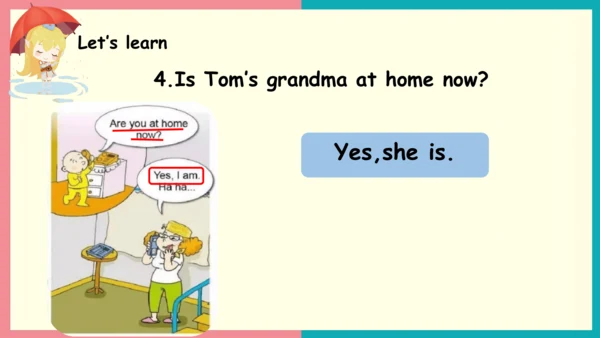 Module 6 Unit 1 Were you at home yesterday 课件(共35张