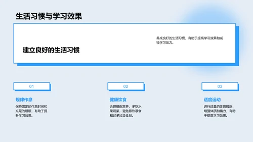 高二学习策略讲座PPT模板