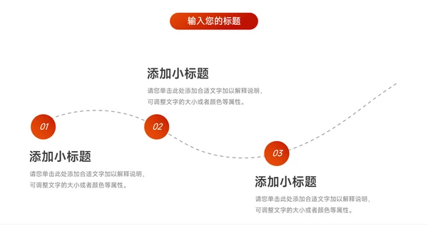 红色极简竞聘述职报告PPT模板