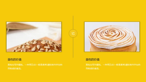 我爱吃面包早餐汉堡通用PPT模板
