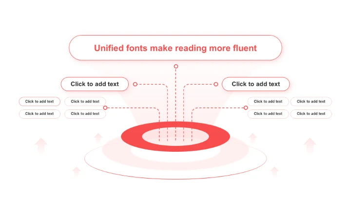 扁平PPT组织架构