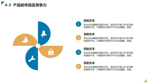免费创业商业计划书通用PPT模板