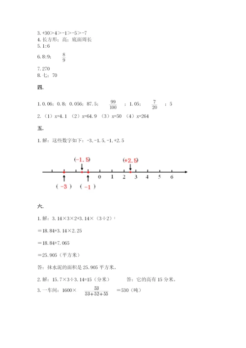 小升初数学综合练习试题有答案.docx