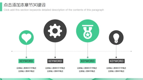 淡绿色Business商业计划书通用PPT模板