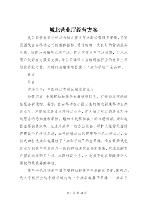 城北营业厅经营方案.docx