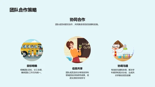 交叉学科答辩报告PPT模板