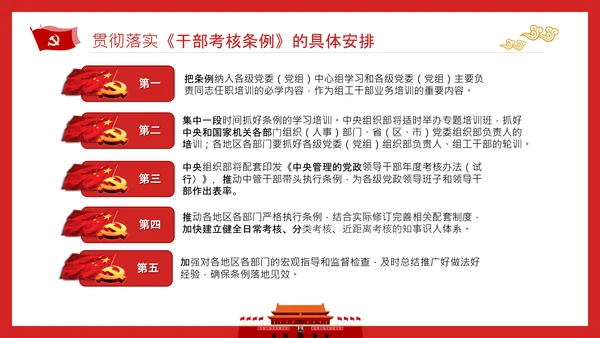 党政领导干部考核工作条例全文解读PPT