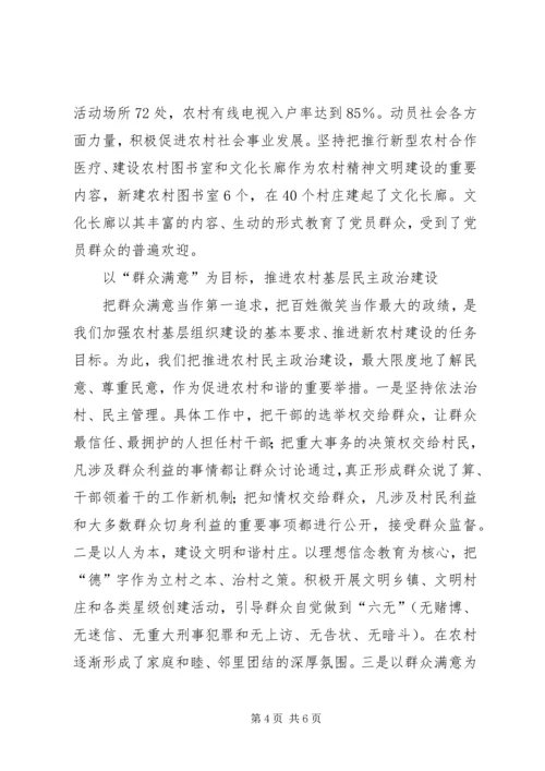 和谐新农村建设交流.docx