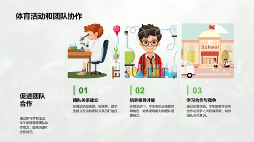 青少年健身指南PPT模板