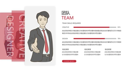 欧美大气企业宣传公司简介商务PPT模板