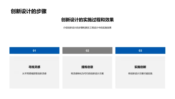 工程设计创新实践报告PPT模板