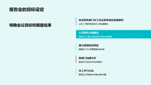 财务报告会的商务礼仪