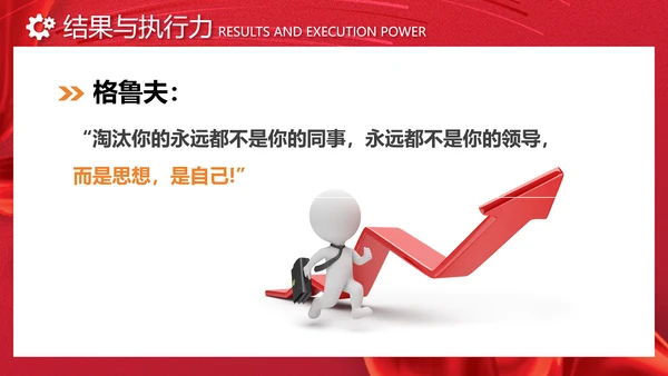 励志风笔刷效果如何提高执行力高效执行力员工培训ppt