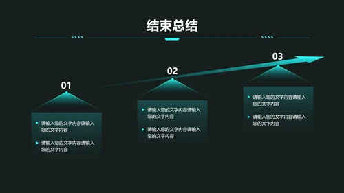 科技风通用项目分享交流会