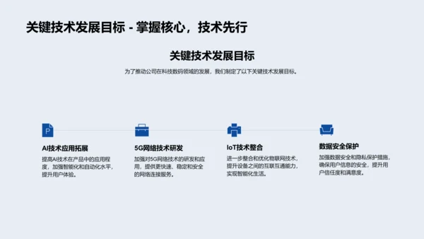 科技数码半年报告PPT模板