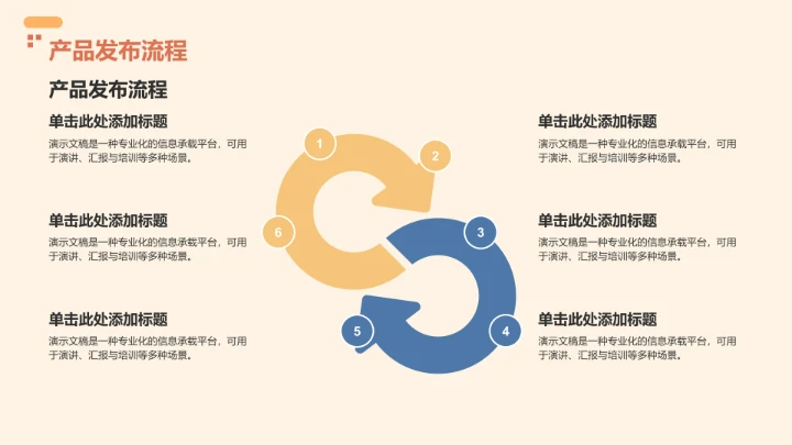数据产品发布PPT模板