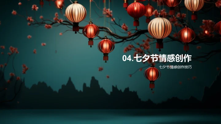 七夕新媒体情感创作