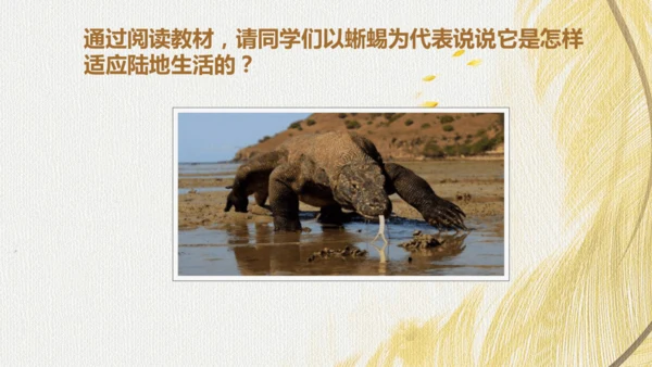 人教版 初中生物七年级上册2.2.2脊椎动物（两栖动物和爬行动物）课件(共21张PPT)+ 视频素材