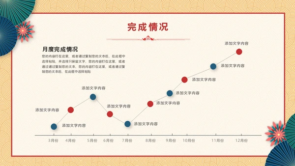 新梦想新征程中式年终总结新年计划通用PPT