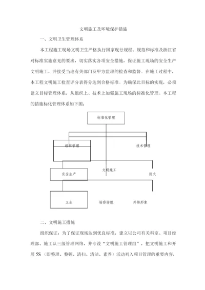 文明施工及环境保护措施.docx