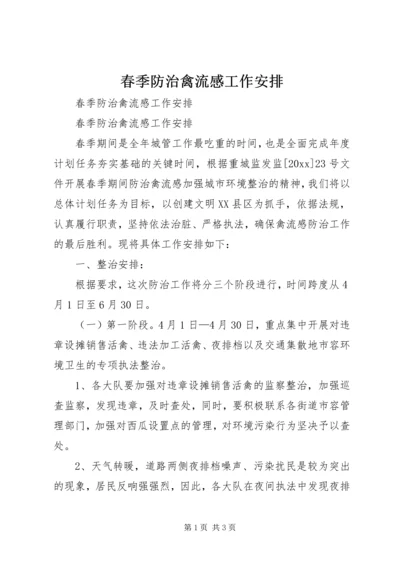 春季防治禽流感工作安排 (4).docx