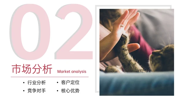 猫舍咖啡馆创业融资商业计划书通用PPT模板