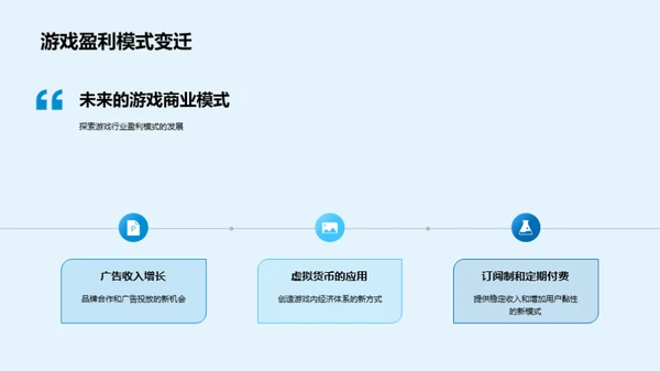 游戏行业未来展望