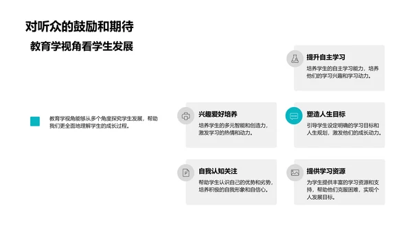 学生发展的教育学解读PPT模板