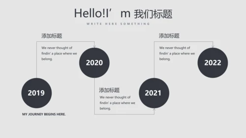 旅行社动态PPT模板