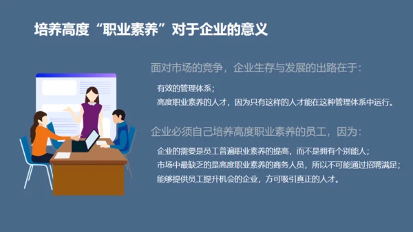 企业职业化素养提升通用PPT模板