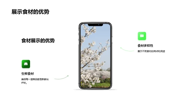 动画引领菜品展示